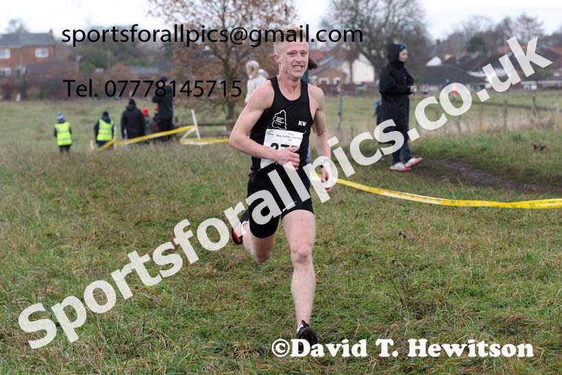 Senior men, 2021 North Eastern Cross Country Championships, Sedgefield. Photo: David T. Hewitson/Sports for All Pics